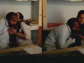 Professor and student affair in the classroom