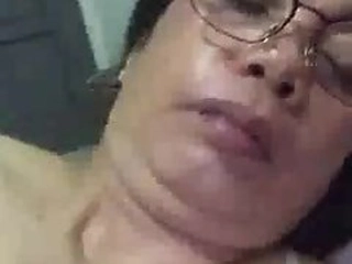 Filipina grannie loves sexual sensation