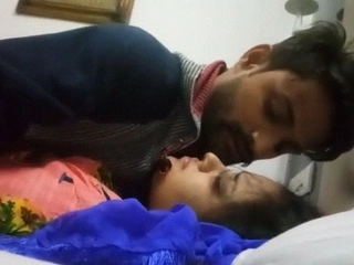 Desi's lovers caught on camera in a romantic motel apartment orgy tape
