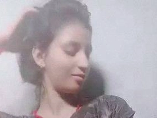 Indian school student heads bare in solo video