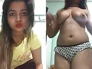 Cute stunner invitingly unclothes in homemade music flick