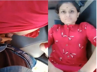 Special footage of a nice Asian female getting romped in a car