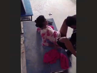 Instructor catches couple having romp on campus